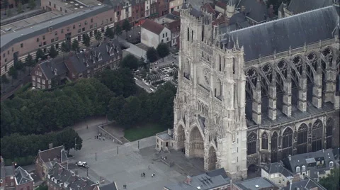 Amiens Cathedral Stock Footage 65259364