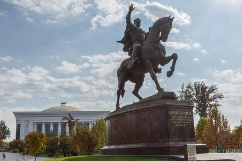 Amir Timur monument Stock Photos