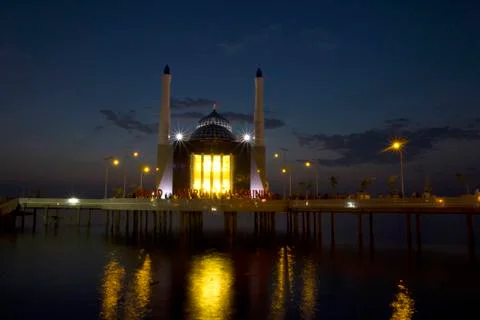 Amirul mukmini mosque Stock Photos