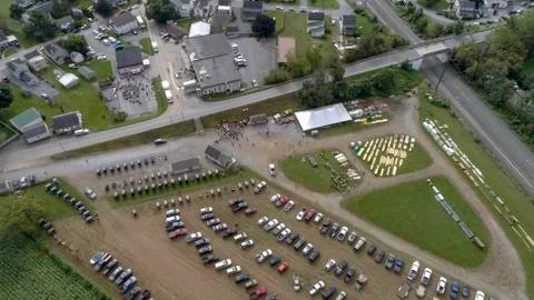 Amish Fall Mud Sale 2 Stock Photos