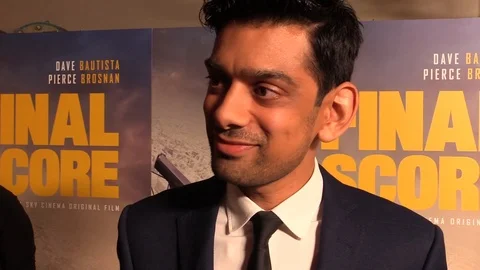 Amit Shah attends 'Final Score' movie UK premiere in London Video stock 101202143