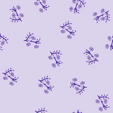 Amla ayurvedic herb glyph vector seamless pattern 스톡 일러스트