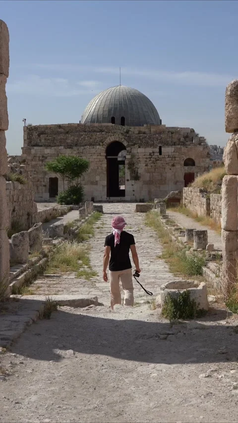 Amman Citadel Stock Footage 270528776
