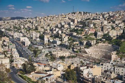 Amman city Stock Photos