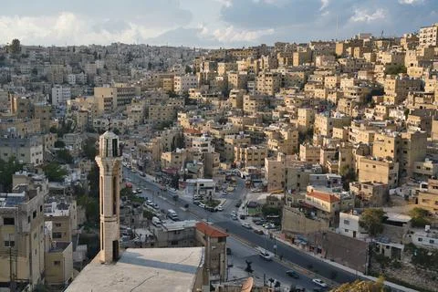 Amman Panorama 2 Stock Photos