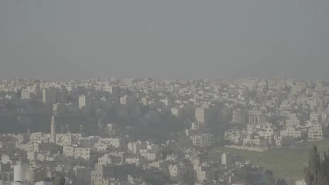 Amman skyline, Jordan 스톡 동영상 244704729
