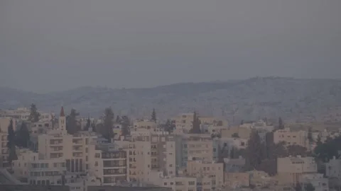 Amman skyline, Jordan Stock Footage 244704747