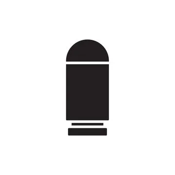 Ammo icon logo Stock Illustration