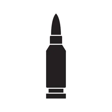 Ammo icon logo Stock Illustration