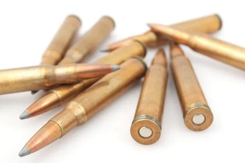 Ammo rounds Stock Photos