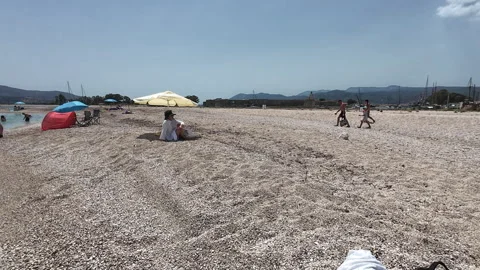 Ammoglossa beach Stock Footage 279080633