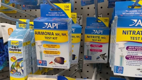 Ammonia Test Kit Container Stock Footage 177706711