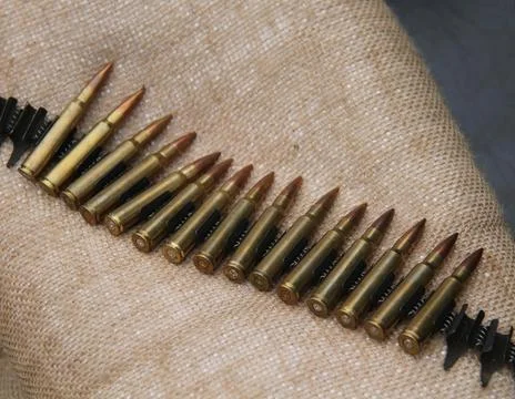 Ammunition Bullets. Fotos de archivo
