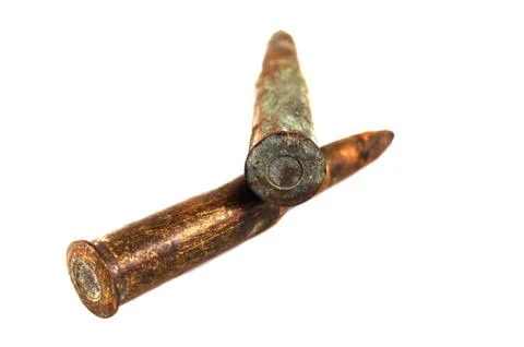 Ammunition of the second world war Stock Photos