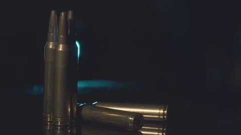 Ammunition for weapons Video stock 71061496