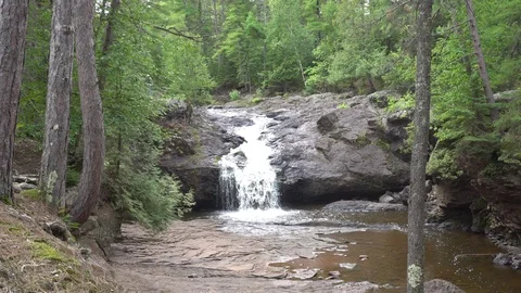 Amnicon Falls Video stock 116011050