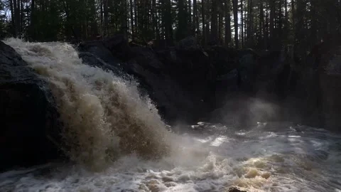 Amnicon Falls State Park 스톡 동영상 153619060