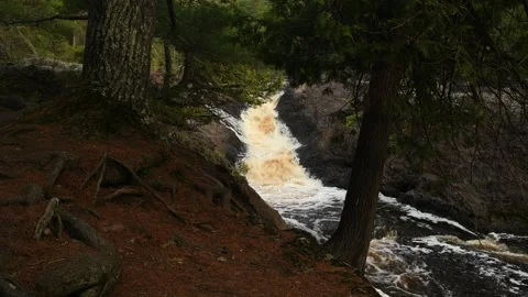 Amnicon Falls State Park Vídeo Stock 310682182