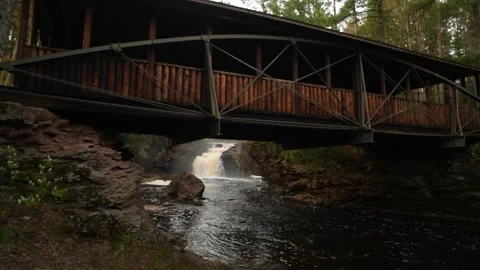 Amnicon Falls State Park Vídeo Stock 310682277