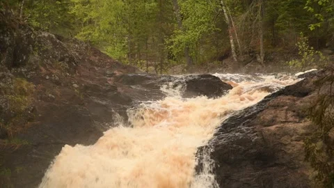 Amnicon Falls State Park Vídeo Stock 310682304