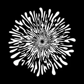 Amoeba Form for Design Project - vector illustration Stock Illustration