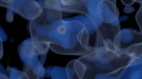 Amoeba VJ Loop Stock Footage 124174084