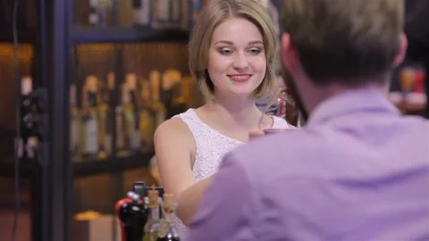 Amorous Celebratory supper for two Stock Footage 252598035