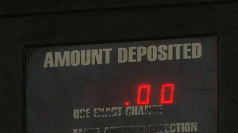 Amount deposited 스톡 동영상 945084