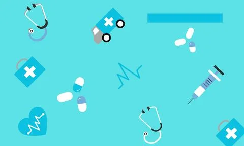 Amoxicillin generic drug name vector illustration Stock Illustration