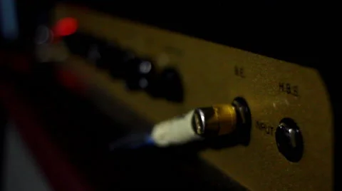 AMP CLOSEUP Stock Footage 41588656