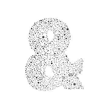 Ampersand Mark Logotype Vector Design. Stock Illustration