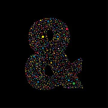 Ampersand Mark Logotype Vector Design. Stock Illustration
