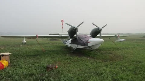 Amphibious aircraft Stock Photos