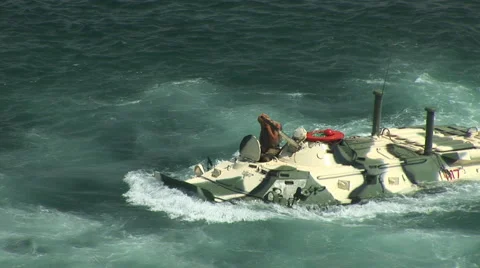 Amphibious assault Stock Footage 49606524