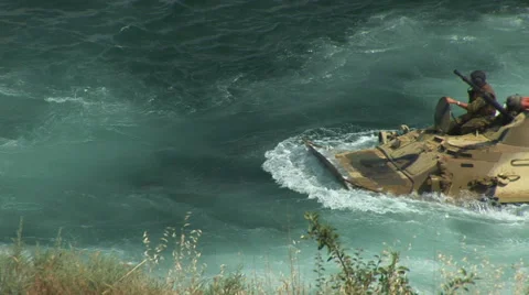 Amphibious assault Stock Footage 49606995