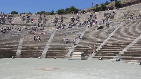 Amphitheater Bodrum Video stock 24881738