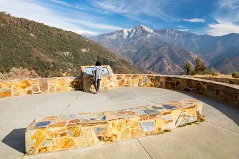 Amphitheater Point at Sequoia Stock Photos