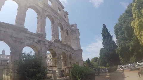 Amphitheater, Pula 動画素材 112717470