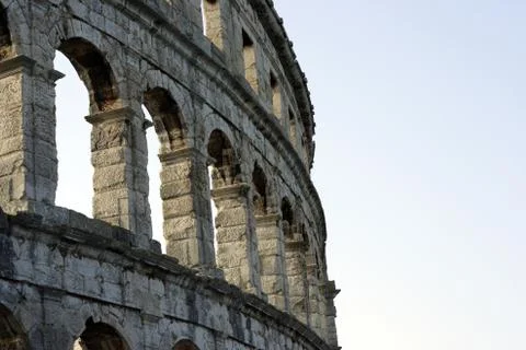 Amphitheater (ver.2) Stock Photos