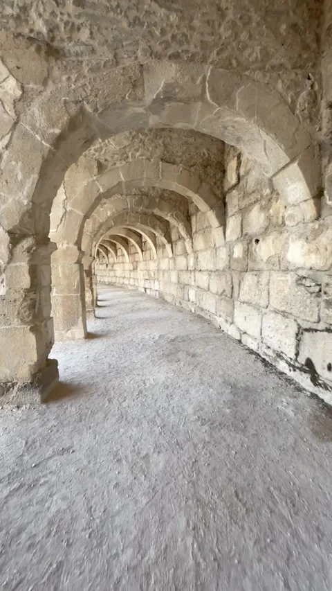 Amphitheatre Aspendos Stock Footage 309848279