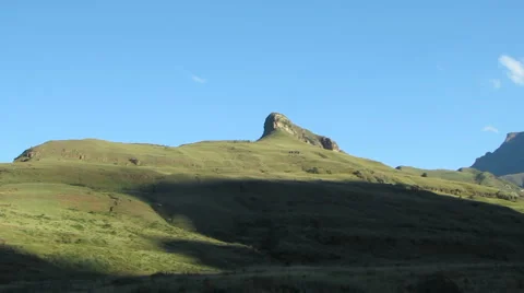 Amphitheatre at Drakensberg 스톡 동영상 1087359