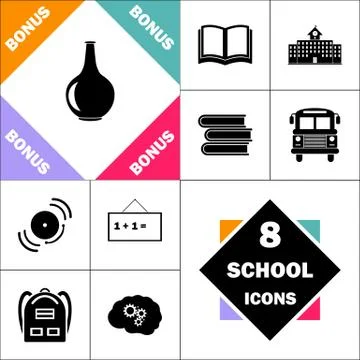 Amphora computer symbol Illustrazione stock