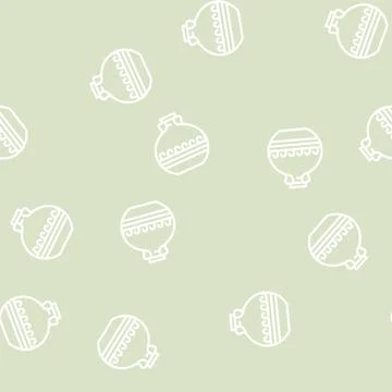 Amphora container line vector seamless pattern Illustrazione stock