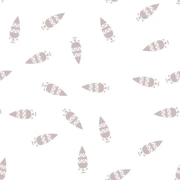 Amphora with elegant design glyph vector seamless pattern 스톡 일러스트