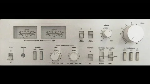 Amplifier 01B Stock Footage 330903