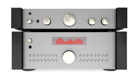 Amplifier Stock Illustration