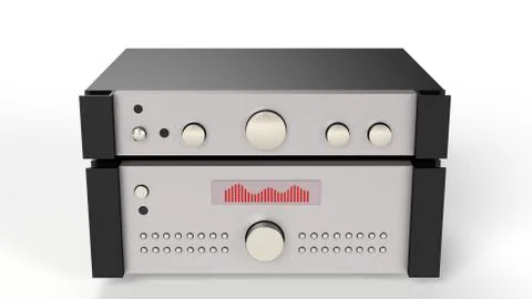 Amplifier Stock Illustration
