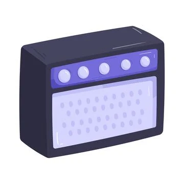Amplifier Stock Illustration