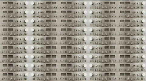 Amplifier wall 01A Stock Footage 334890