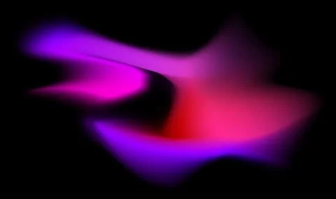 Amplitude Fluid Duotone Gradient. Stock Illustration